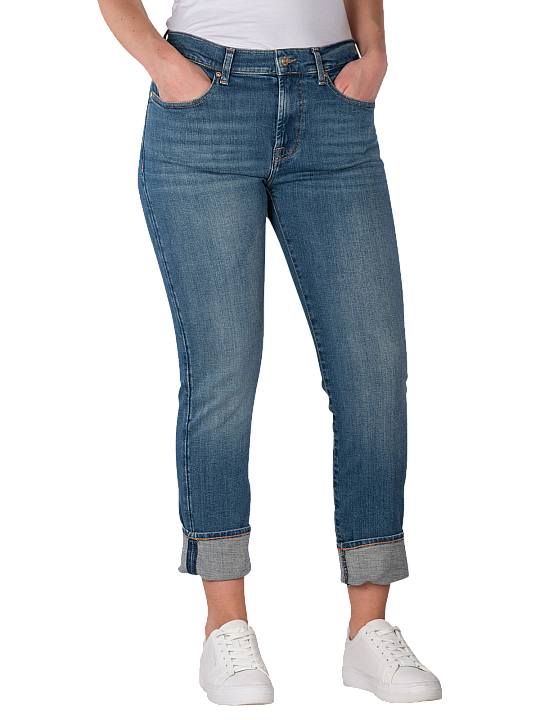 7 For All Mankind Relaxed Skinny Jeans Slim Fit Damen Jeans