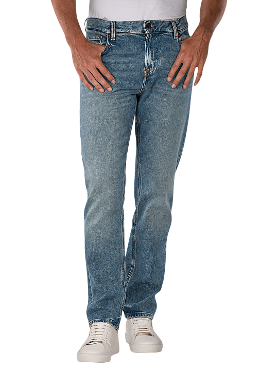 Alberto Bill Jeans Modern Straight Fit Vintage Denim Herren Jeans
