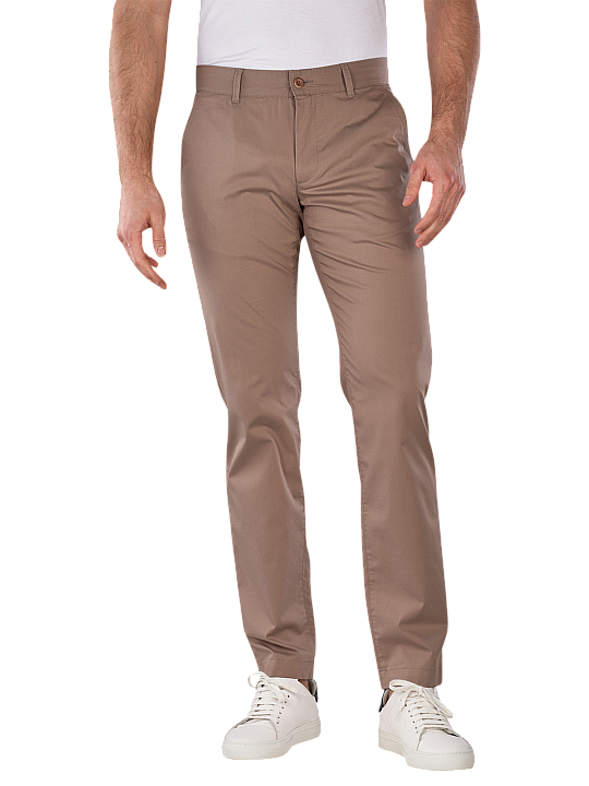 Alberto Lou Chino Regular Fit Ceramica Gabardine Herren Hose