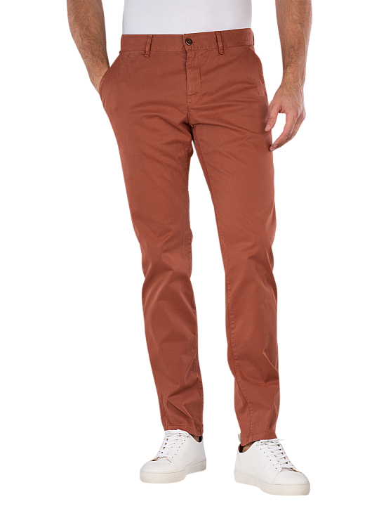 Alberto Lou Chino Regular Fit Gabardine Herren Hose