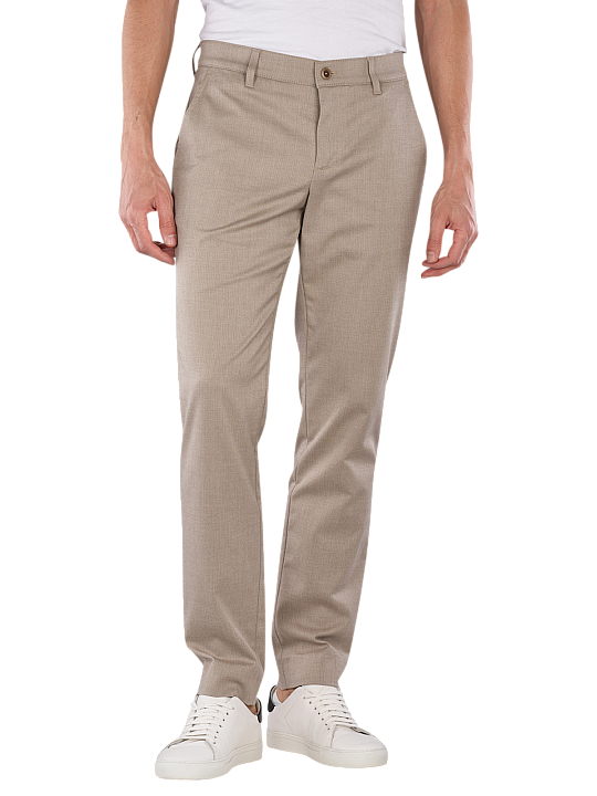 Alberto Lou Chino Regular Fit Herringbone Pantalon Homme
