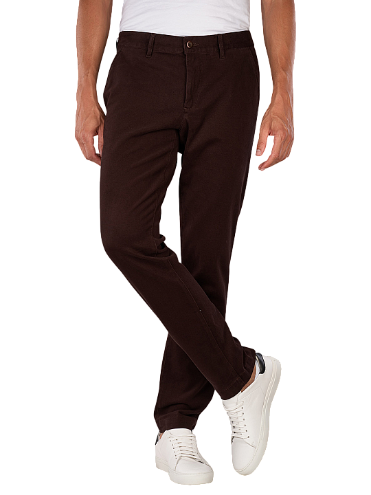 Alberto Lou-KL Chino Regular Fit Brushed Cotton Herren Hose