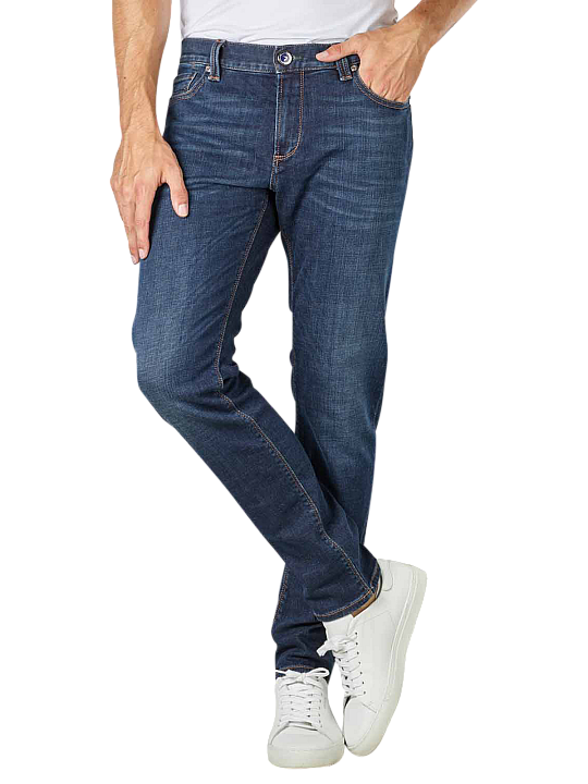 Alberto Slim Jeans Overdyed Herren Jeans