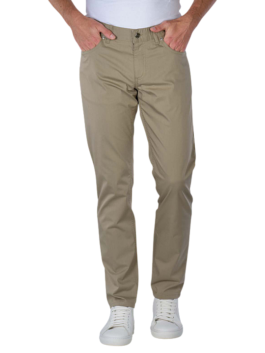 Alberto Pipe 5-Pocket Pants Regular Fit Ceramica Gabardine Herren Hose