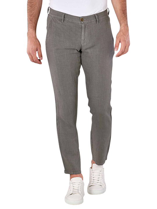 Alberto Lou-J Chino Regular Fit Pure Linen Herren Hose