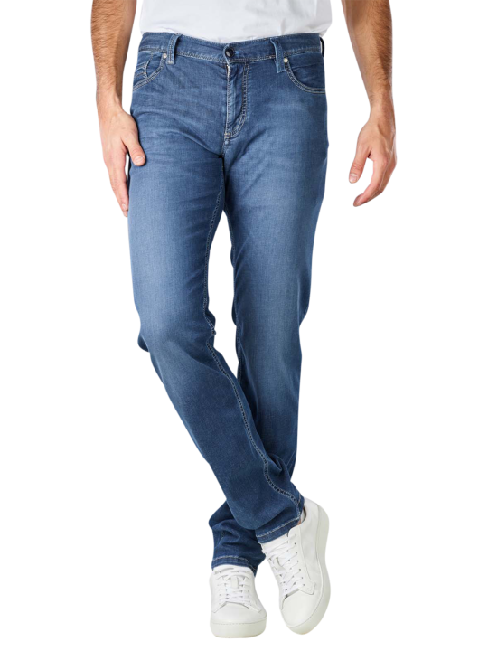 Alberto Super Stretch Light Tencel Pipe Jeans Slim Fit Jeans Homme