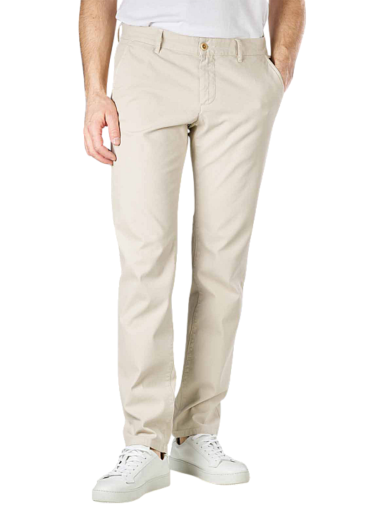 Alberto Lou Chino Regular Fit Two Tone Cotton Herren Hose