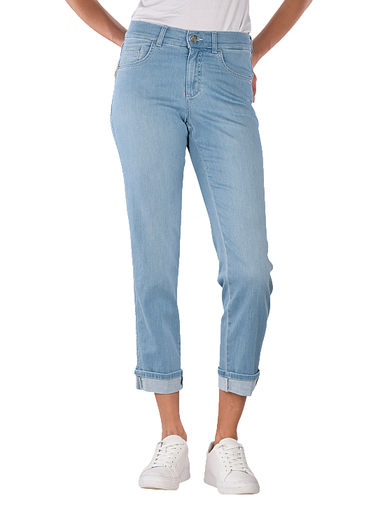 Angels Darleen Jeans Straight Fit Crop Tu West Coast Denim Jeans Femme