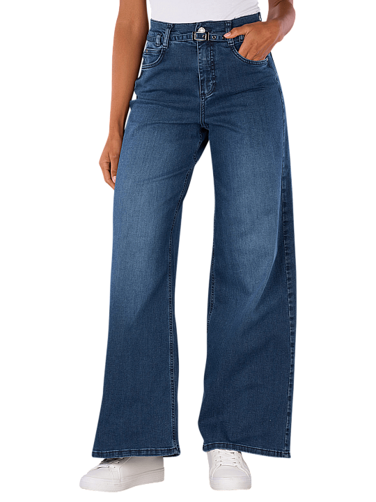 Angels Liva Belt Jeans Wide Leg Damen Jeans