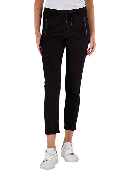 Angels Louisa Pants Relaxed Fit Shape Zip Cordjersey Damen Hose