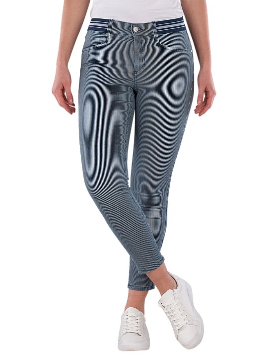 Angels Ornella Jeans Slim Fit Sporty Small Stripes Jeans Femme