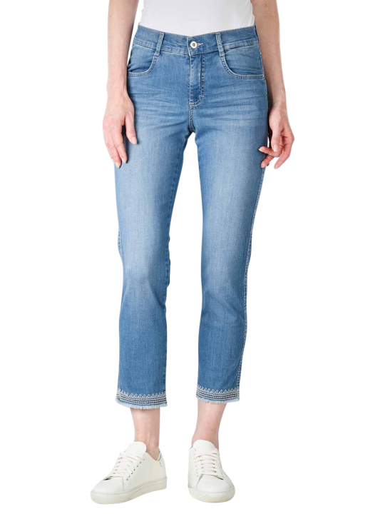 Angels The Light One Cici Jeans Cropped Straight Fit Jeans Femme