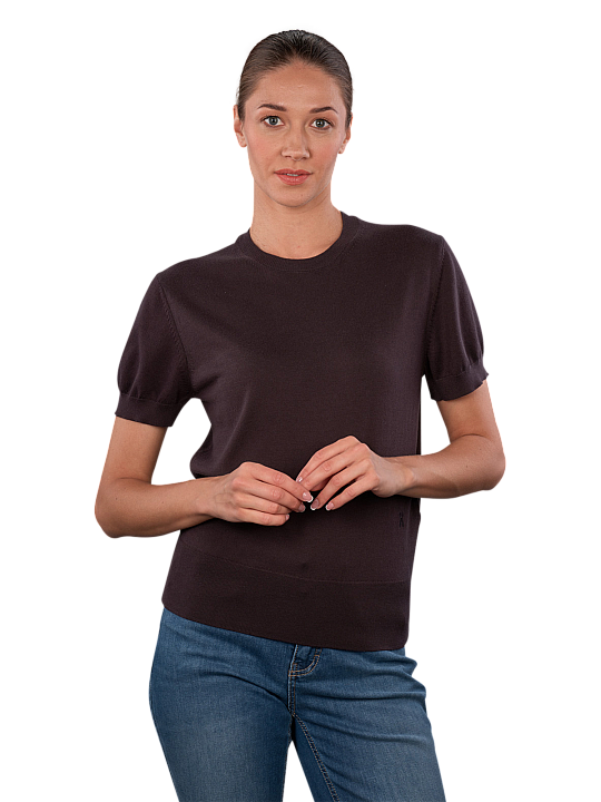 Armedangels Fine Knit Short Sleeve Pullover Damen Pullover