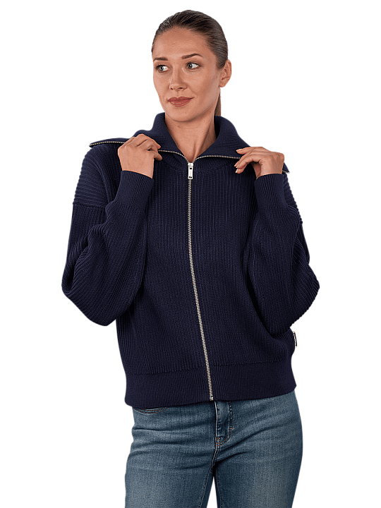 Armedangels Vanise Cardigan Rib Knit Pullover Femme