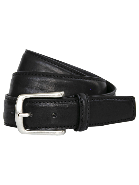 Beluno Bombato Leather Belt Herren Gürtel