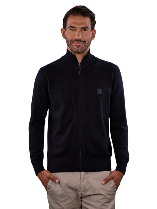 Boss Orange Kanozip Cardigan Knit Kashmir Herren Pullover