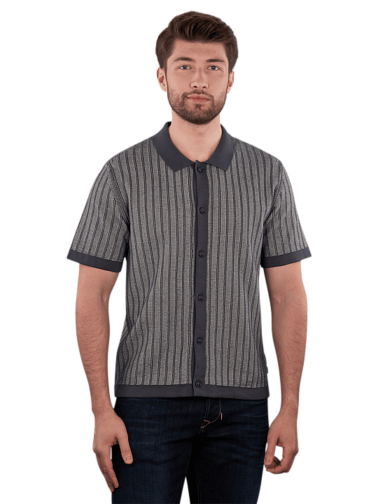 Boss Orange Kodd Shirt Short Sleeve Knit Herren Hemd