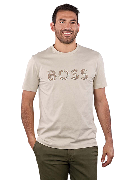 Boss Orange Logo Te Bossocean T-Shirt Crew Neck Herren T-Shirt