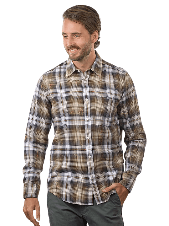 Boss Orange Relegant Shirt Check Regular Fit Herren Hemd