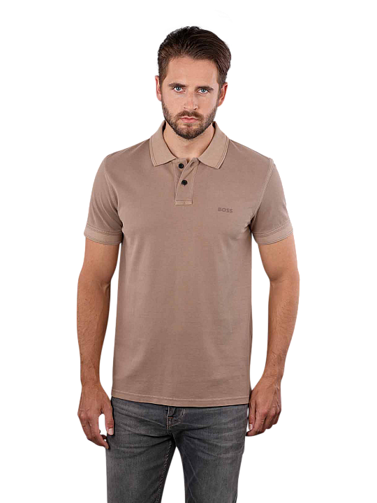 Boss Orange Short Sleeve Prime Polo Shirt Slim Fit Herren Polo Shirt