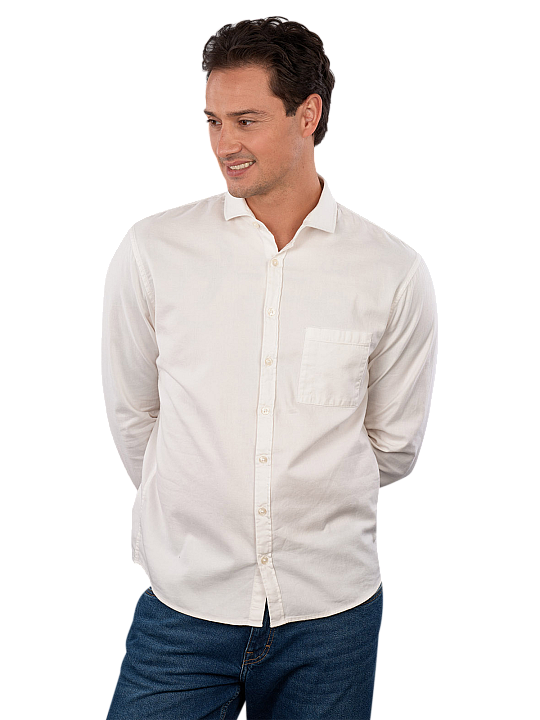 Brax Harold U Shirt Long Sleeve Shark Collar Herren Hemd