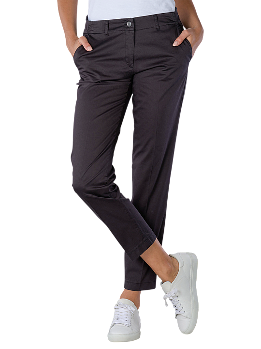 Brax Maron Chino Cropped Regular Fit Damen Hose