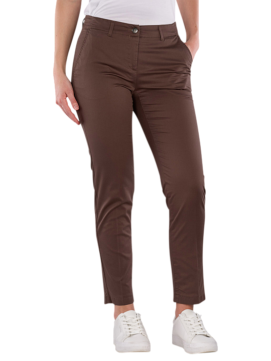 Brax Maron S Chino Cropped Regular Fit Damen Hose