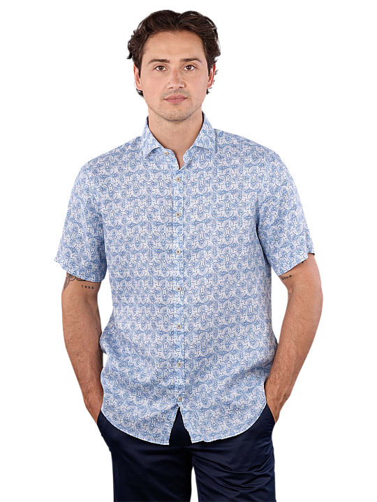 Brax Hardy Shirt Shark Collar Modern Fit Herren Hemd