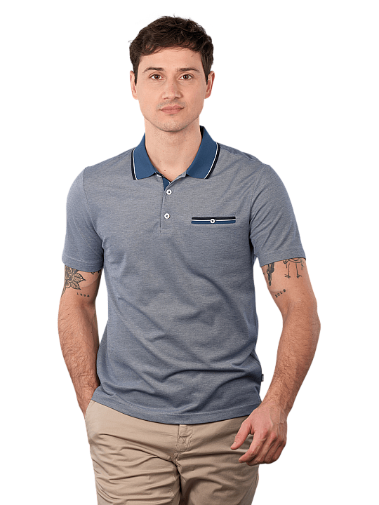 Brax Petter Polo Shirt  Ultra Light Chest Pocket Herren Polo Shirt