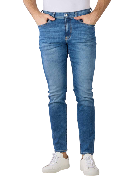 Calvin Klein Mid Waist Jeans Slim Tapered Men's Jeans