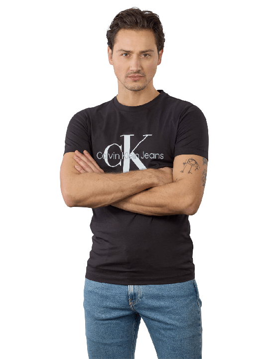 Calvin Klein Monologo T-Shirt Slim Fit Herren T-Shirt