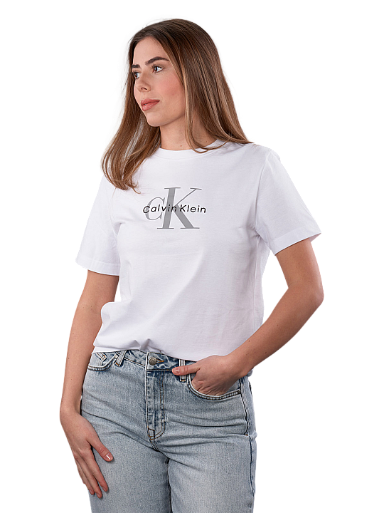 Calvin Klein Hero T-Shirt Classic Monologo Damen T-Shirt