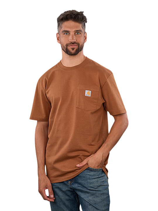 Carhartt Pocket T-Shirt Loose Fit Short Sleeve Herren T-Shirt