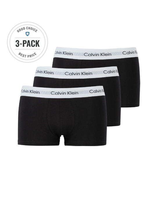 Calvin Klein Low Rise Trunk 3 Pack Herren Unterwäsche