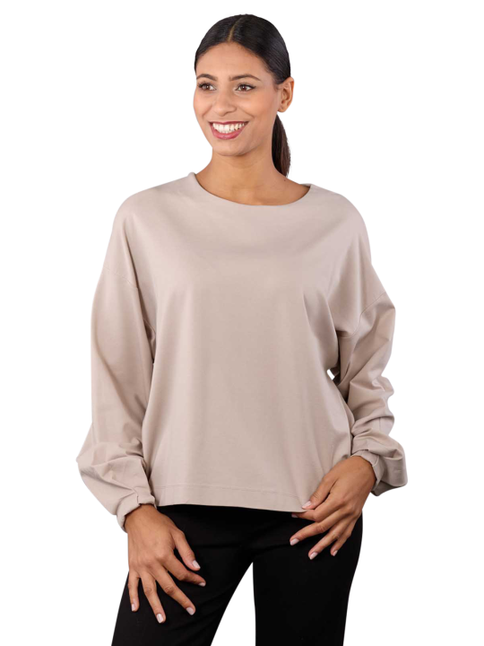 Drykorn Crew Neck Gadessy Sweater Puff Arms Pullover Femme