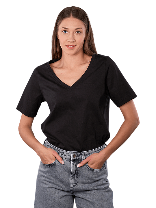 Drykorn Jersey Jacina T-Shirt V-Neck Damen T-Shirt