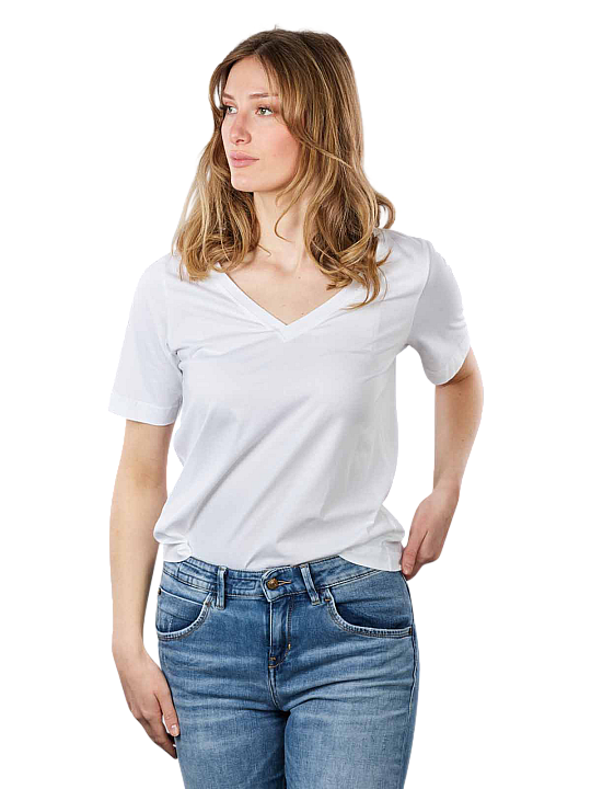 Drykorn Jersey Jacina T-Shirt V-Neck Damen T-Shirt