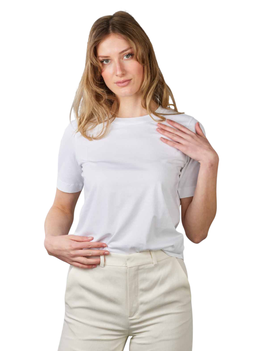 Drykorn Jersey T-Shirt Kirani Round Neck Damen T-Shirt