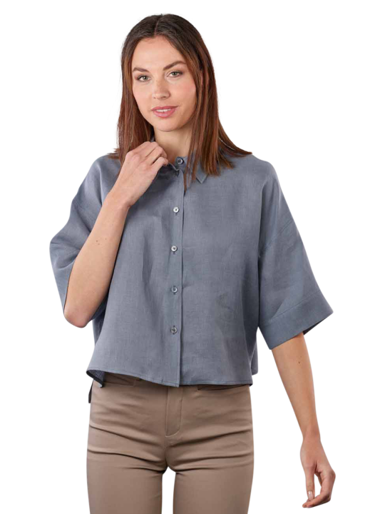 Drykorn Linen Yarika Blouse 3/4 Sleeve Damen Bluse