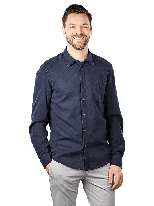 Drykorn Long Sleeve Laremto Shirt Classic Fit Herren Hemd