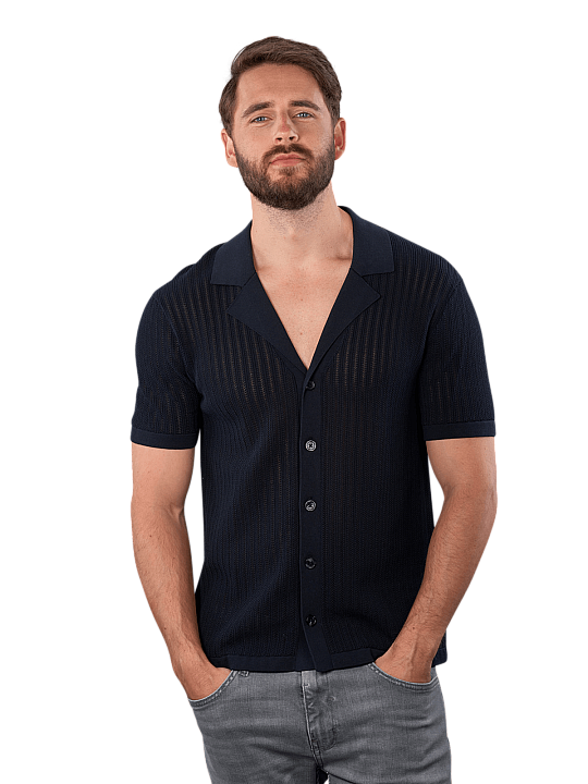 Drykorn Ray Polo Knit Short Sleeve Herren Polo Shirt