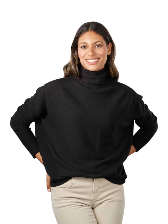 Drykorn Stand-Up Collar Liora Pullover Fine Rib Damen Pullover