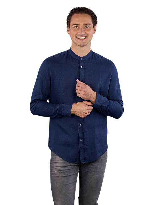 Drykorn Tarok Shirt Stand Up Collar Herren Hemd