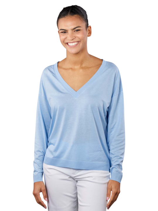 Drykorn V-Neck Itaria Pullover Oversized Jersey Damen Pullover