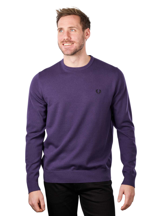Fred Perry Classic Crew Neck Jumper Herren Pullover