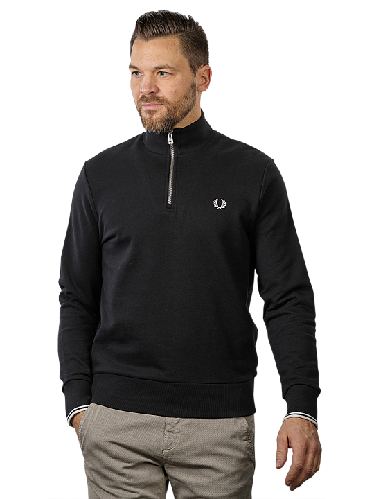 Fred Perry Half Zip Sweatshirt Herren Pullover