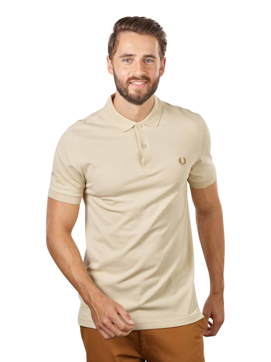 Fred Perry Plain Polo Shirt Short Sleeve Men's Polo Shirt