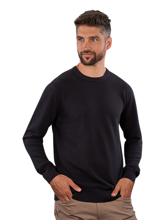 Fred Perry Pullover Crew Neck Piqué Pullover Homme