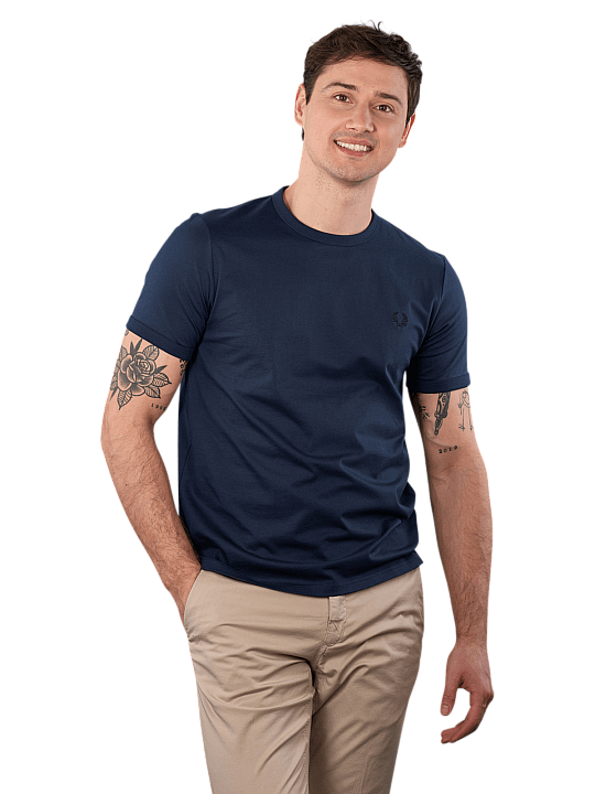 Fred Perry Ringer T-Shirt Crew Neck Herren T-Shirt
