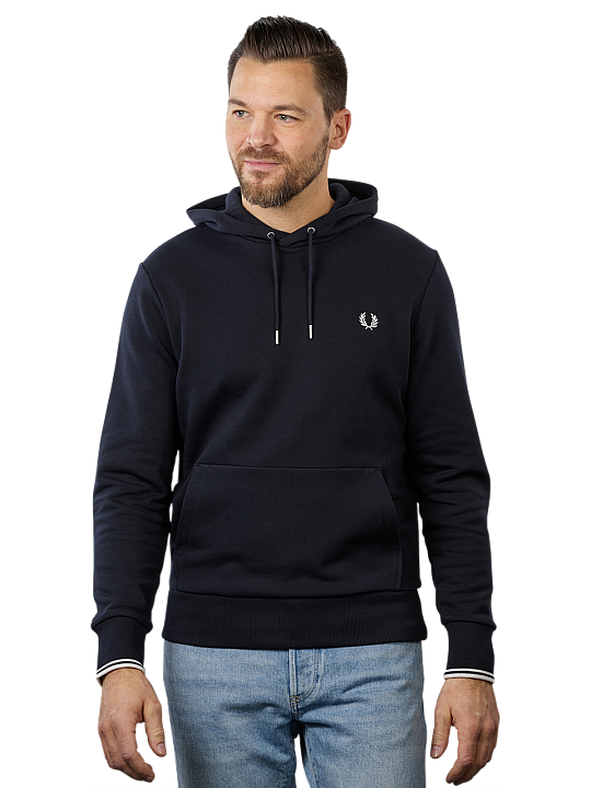 Fred Perry Hooded Sweatshirt Tipped Herren Pullover